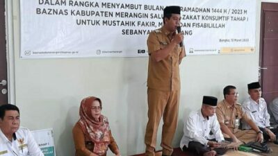 Wabup Salurkan Zakat Konsumtif Tahap Satu Untuk 9.083 Orang Mustahik Fakir Miskin dan Fisabilillah