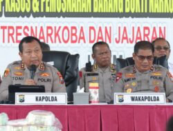 Jelang Ramadhan Polda Jatim Musnahkan Barang Bukti Narkoba