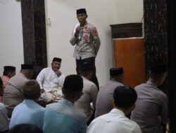 Safari Ramadhan, Kasi Propam Polres Polman Sampaikan Pesan Kamtibmas