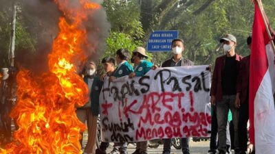 HMI Medan Kecam Tindakan Represif Oknum Polrestabes Medan Saat Kawal Demo Tolak UU Cipta Kerja