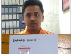 Bawa Sabu, Seorang Pemuda di Ketibung Lamsel Diciduk Polisi