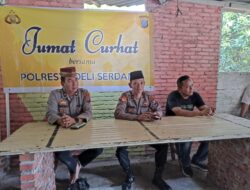 Polresta Deli Serdang Tampung Keluhan Warga Melalui Jumat Curhat