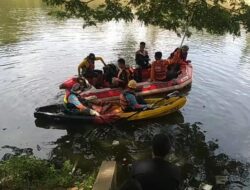 Diduga Pria Mistirius Menceburkan Diri Ke Danau Lagon Bekasi