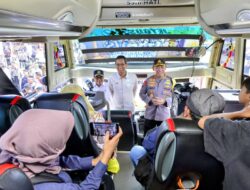 Kapolri Lepas 434 Bus Mudik Gratis Polri Presisi