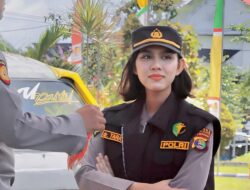 Polisi Cantik Lampung Mencuri Perhatian Pemudik