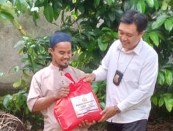 Berbagi Kebaikan di Bulan Ramadhan, Sat Reskrim Polresta Bandar lampung Bagikan Paket Sembako