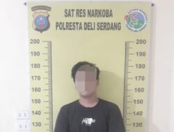 Sat Narkoba Polresta Deli Serdang gagalkan pengiriman 6 kilogram ganja menuju Pekan Baru