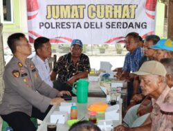 Polresta Deli Serdang Gelar Jumat Curhat di Lubuk Pakam