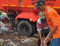 Pasca Viral, 4 Titik Tumpukan Sampah di Pasar Cikarang Didatangi Kadis DLHK