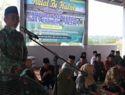 Gelar Halal Bihalal, Bupati : Bersatu, Rampungkan Pendopo PKJM