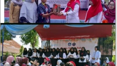 Pelepasan Kelas IX SMPN 2 Palas Dimeriahkan Pentas Seni dan Pelepasan Balon