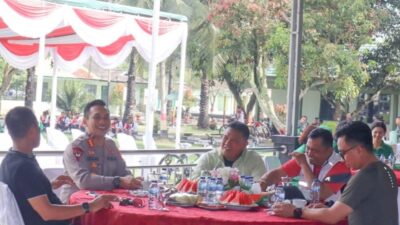 Kapolresta Deli Serdang Hadiri Fun Bike Bersama TNI, dalam Rangka HUT Ke-61 Korem 022/PT