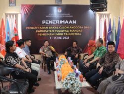 Anggota PPS Terjerat Hukum, KPU dan Polres Polman Gelar Audiensi