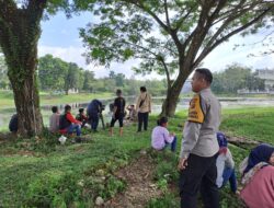 Polsek Tanah Abang Laksanakan Pengamanan di Lokasi Syuting Jejak Anak Negeri