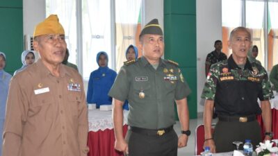 Bersama Keluarga Besar TNI Korem 043/Gatam Gelar Acara Komunikasi Sosial