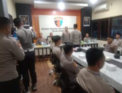 Kabid Propam Polda Sumsel Gelar Kegiatan Pembinaan dan Pemulihan Profesi