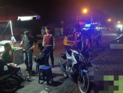 Jaga Kamtibmas Polresta Deli Serdang Laksanakan Patroli Blue Light