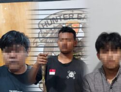 Bawa Sajam, Tiga Remaja di Bandar Lampung Diamankan Polisi