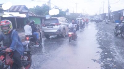 Jalan Utama Empat Desa di Bahodopi Rusak Parah, Perbaikan Dinilai Lamban