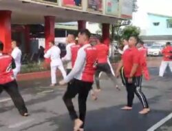 Pegawai Rutan Kelas l Medan Ikuti Pelatihan Kempo