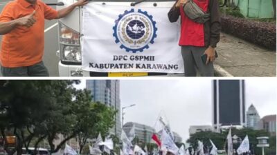 May Day di Karawang, GSPMII Tolak Keras Perusahaan yang Rugikan Kaum Pekerja