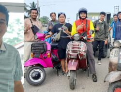 Kontes dan Parade Vespa se-Provinsi Jambi, Wabup Apresiasi MSC