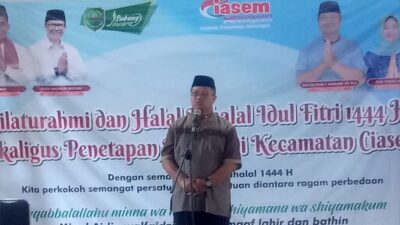 Penetapan Hari Jadi Kecamatan Ciasem, Dibarengi Silaturahmi dan Halal Bihalal