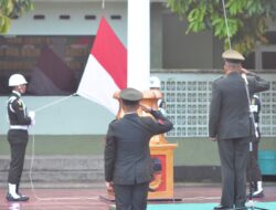 Peringati Hari Lahir Pancasila Kasrem 043/Gatam Sampaikan Amanat Panglima TNI