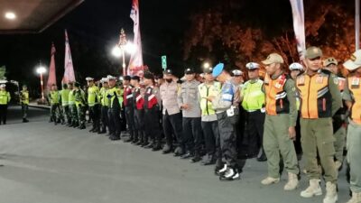 Polres Kediri Amankan Pemberangkatan Jemaah Haji tahun 2023