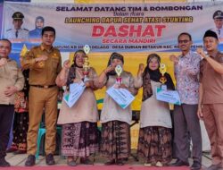 Percepatan Penurunan Stunting, Wabup Merangin Launching Kampung Dashat