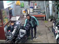 Modus Pakai Jaket Ojol, Pelaku Ranmor Gasak Sepeda Motor di Jakasampurna Bekasi