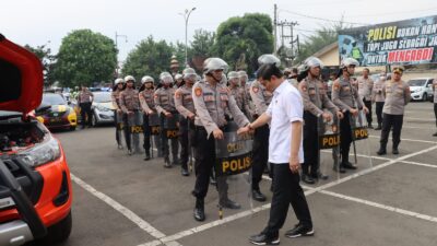 Periksa Randis Dan Sarpras, Polresta Bandar Lampung Terima Kunjungan Tim Itwasum Polri