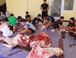 Idul Adha 2023, Polres Kediri Qurban 5 Sapi dan 41 Kambing