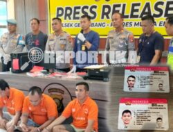 Polsek Gelumbang Muara Enim, Tangkap Sindikat Pelaku Pemalsuan SIM