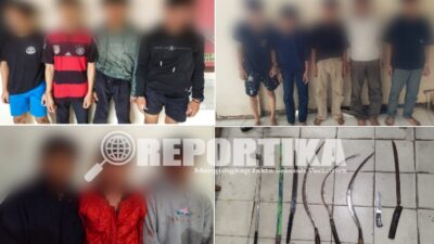 Hendak Tawuran, 12 Remaja di Bandar Lampung Diamankan Polisi