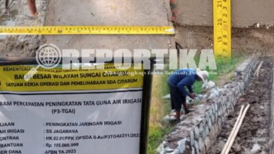 Kegiatan P3-TGAI Pulo Kukun Sukahurip, Pengawas dan Konsultan Diduga Kongkalikong