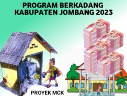 Proyek MCK Program Berkadang Desa Grobogan Mojowarno, Dibekingi Oknum Wartawan