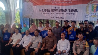 Raden Muhammad Ismail Gelar Reses Ke-2 di Desa Bangunan Palas