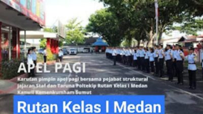 Rutinitas Apel Pagi, Nimrot Sihotang : Terima Kasih Telah Jalankan Slogan