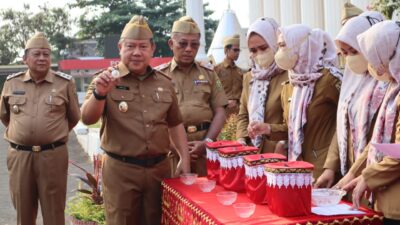 Pemkot Bandar Lampung Gelar Persiapan Upacara HUT RI Ke-78