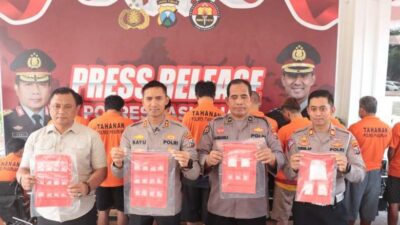 Mapolres Pasuruan Ungkap Kasus Peredaran Narkoba dan Tabrak Lari