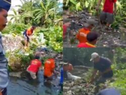 Jelang Musim Penghujan, Rutan Kelas 1 Medan Bersihkan Drainase