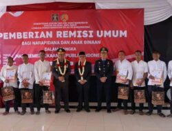 Lapas Kelas II Warungkiara Kabupaten Sukabumi, Berikan Remisi Untuk 886 Warga Binaan