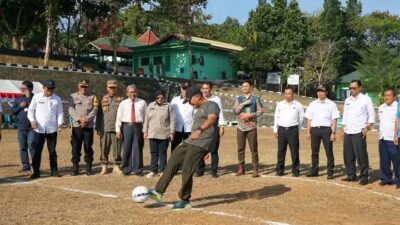 Meriahkan HUT RI KE-78, Dandim Gelar Turnamen Mini Piala Dandim Cup Kodim 0622