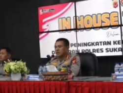 Polda Jabar Adakan In House Training di Polresta Sukabumi