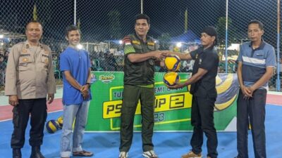 Wabup Merangin Nilwan Yahya Buka Turnamen Volly PSHT