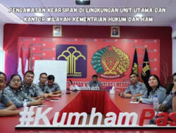 Rutan Kelas 1 Medan Ikuti Rapat Pengawasan Kearsipan