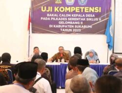 Bacalon Kepala Desa di Sukabumi Ikuti Uji Kompetensi Serentak, Siklus Ke II Gelombang II Tahun 2023