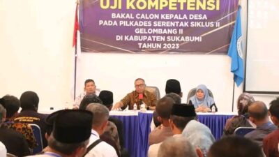 Bacalon Kepala Desa di Sukabumi Ikuti Uji Kompetensi Serentak, Siklus Ke II Gelombang II Tahun 2023