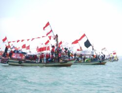 Kirab Pemilu di Pesisir, Wali Kota Bandar Lampung Ajak Masyarakat Gotong Royong Jalin Kebersamaan